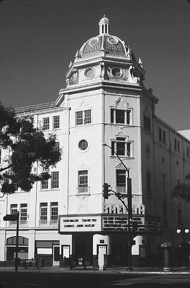 Balboa Theatre. Among the Balboa's most distinctive features were the waterfalls on either side of the room. "They were in enclosed chambers." 