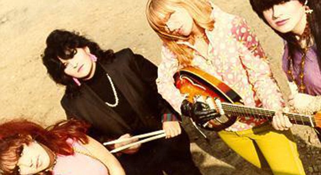 L.A. ladies the Pandoras bring paisley power to Casbah Friday night! 