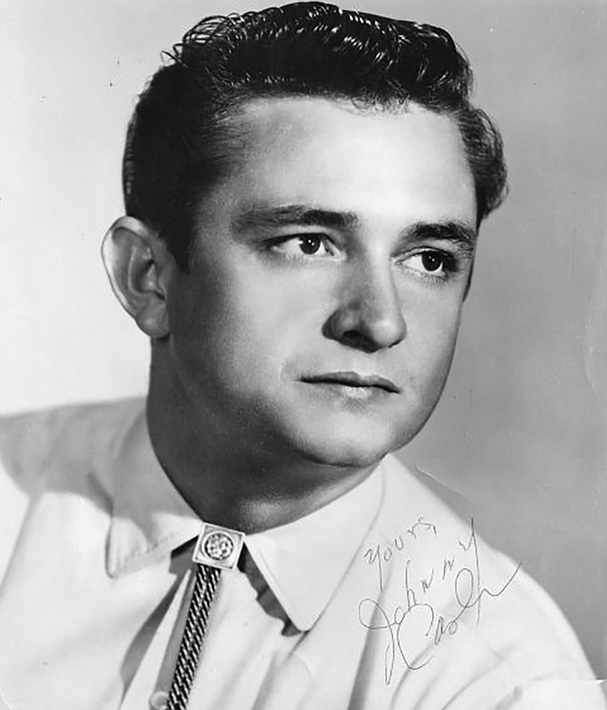 Johnny Cash played with the Tennessee Two.