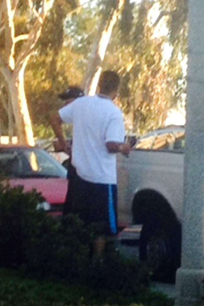 Suspects peering into every car as they stroll near Clairemont Village on June 20 between 7:30-7:45 PM