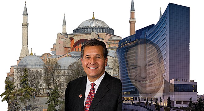 Juan Vargas tripped to Turkey in the interest of national security. (Predecessor Bob Filner’s Turkish sojourn was funded by the controversial Gulen movement.)