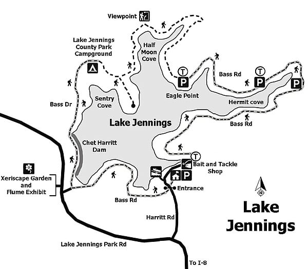 Lake Jennings is a hidden gem for wildlife sightings close to urban ...