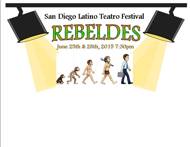 Sam Valdez's AND HE BECAME MAN, a play in the San Diego Latino Teatro Festival