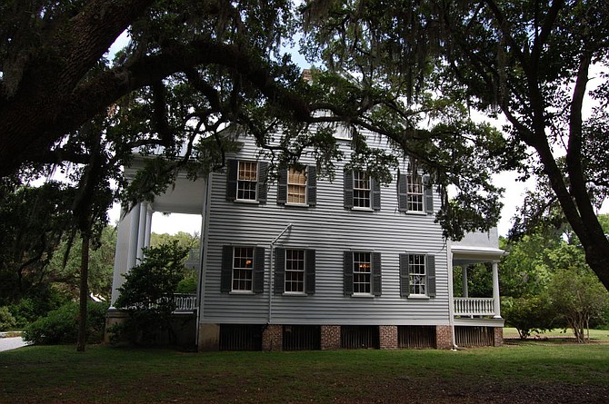 The Big House at McLeod Plantation, recently opened to the public.