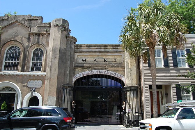 The Slave Mart at Charleston.