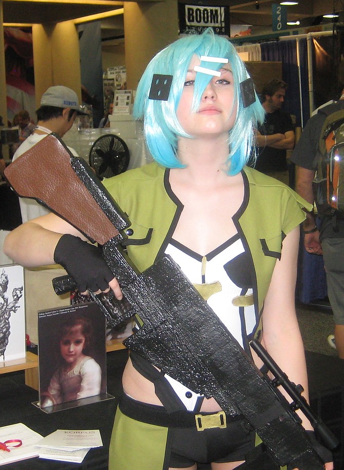 Katie Ehrlich in costume