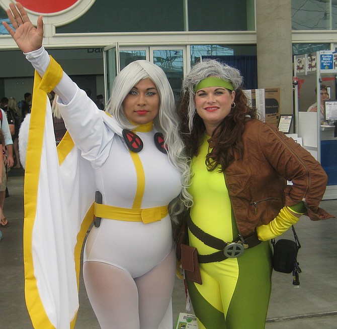 X-Men (Storm and Rogue) from Marvel Comics