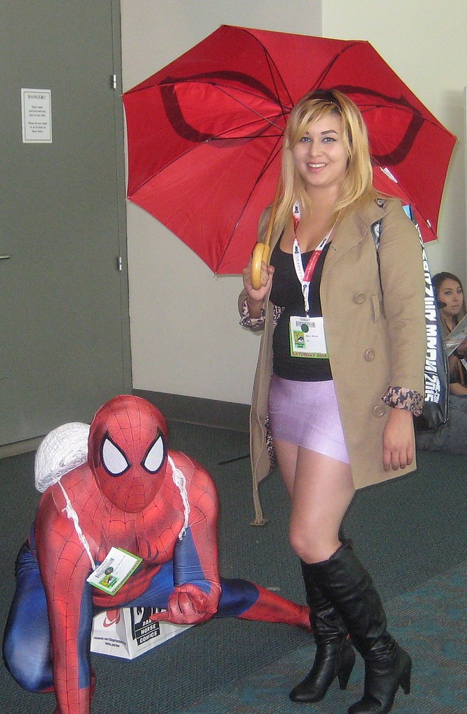 Gwen Stacy and Spider-Man