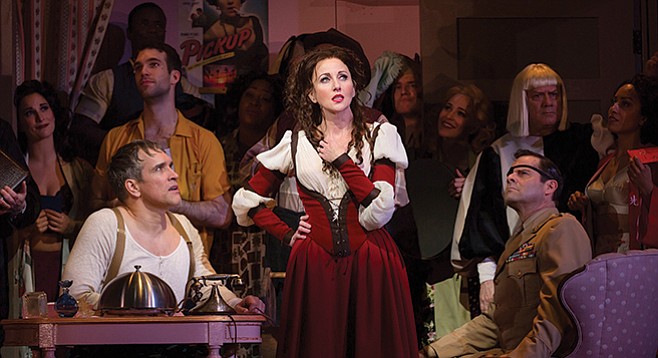 In Shrew, Kate’s the target; the Globe’s Kiss Me, Kate could be subtitled “Kate’s Revenge.”