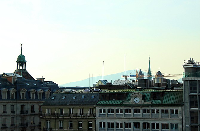 Early morning in Geneva