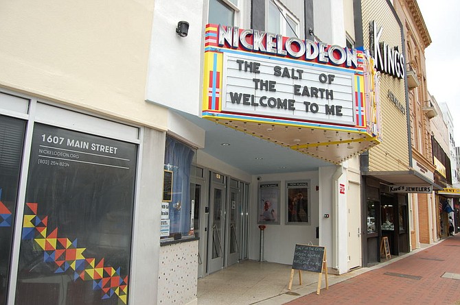 The Nickelodeon, Columbia's art house cinema that screens indies and presents filmfests.