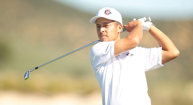 Aztec golf grad Xander Schauffele (21) turned pro this month: “It’s brutal. It’s hard. It’s a tough way to go.”