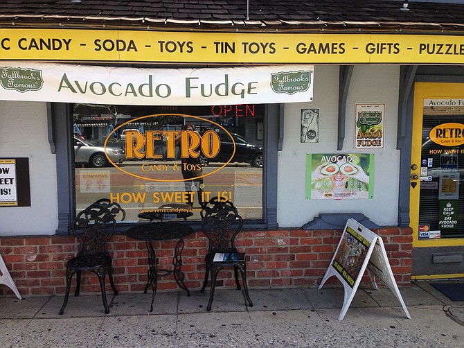 Avocado and candy, two great tastes that only go together in Fallbrook.