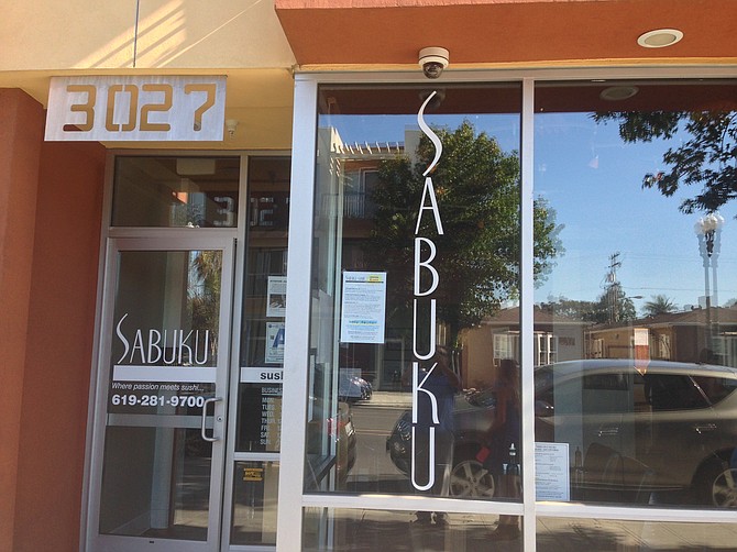 Sabuku Sushi on Adams Avenue