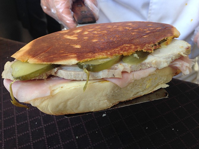 The pressed Cuban sandwich gets MishMash off to a good start.