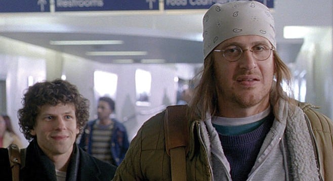 The End of the Tour: David Foster Wallace deals with being David Foster Wallace.
