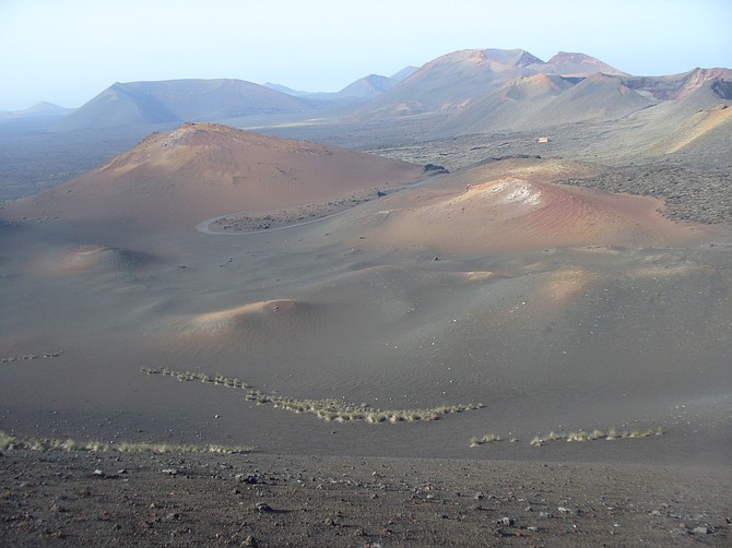 Timanfaya National Park volcanic landscape
