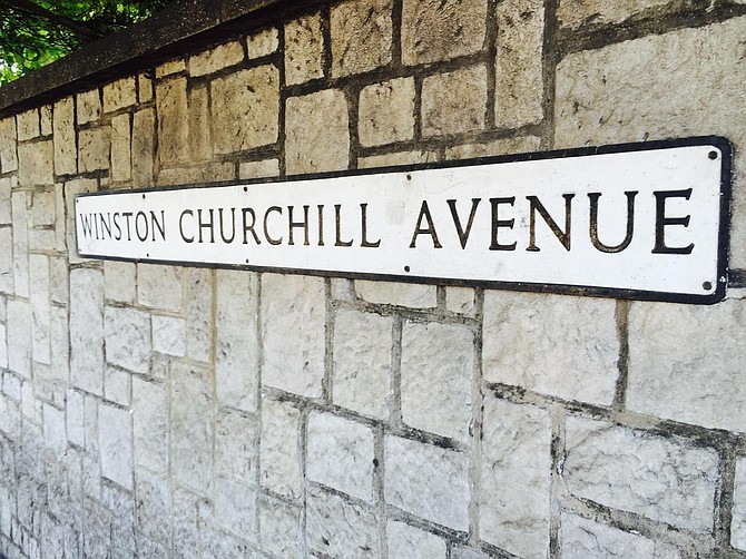 Your first steps on Gibraltar are along Winston Churchill Avenue. 