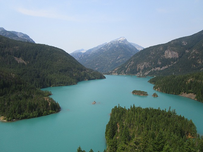 Diablo Lake in North Cascades National Park