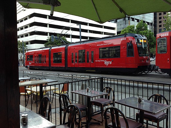 Trolleys add atmosphere to dining