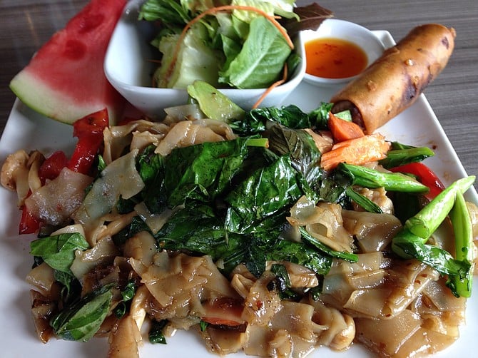 For some reason drunken noodles always sound like the right choice.