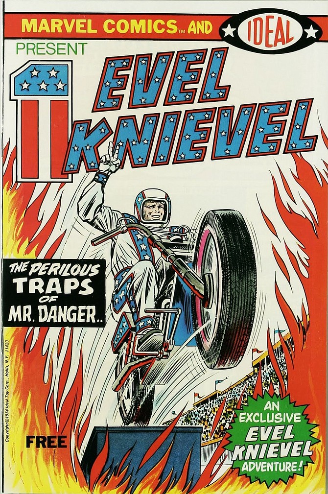 Marvel's Evel Knievel, Vol. 1, No. 1! 1974.
