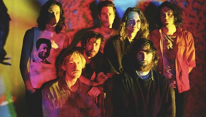 Aussie psych-rockers King Gizzard and the Glitter Wizard take the stage at Soda Bar on Tuesday.