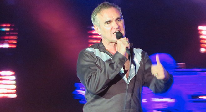 Morrissey at the Observatory: night one of two in North Park was light on hits and heavy on feeling.
