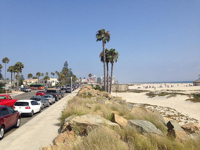 Not all Coronadoans want a bike path along Ocean Boulevard.