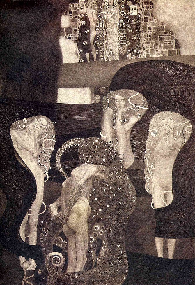 Jurisprudence by Klimt
