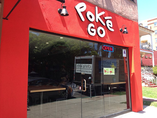 Poké Go, a simple premise with a simple storefront