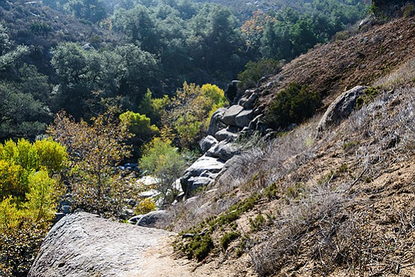 Santa Ysabel Creek in Clevenger Canyon