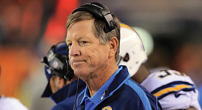 If Norv Turner had been fired a few games earlier, the Bolts might be the fourth-winningest team in the NFL.
