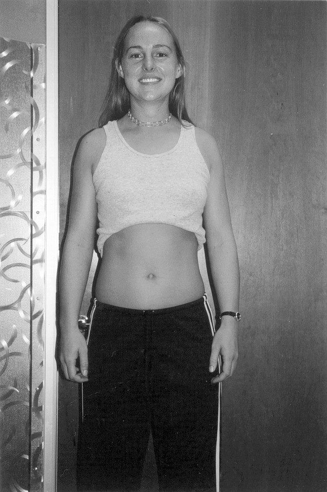Heidi Graham “I usually work on my stomach about five days a week. I usually spend 20 to 25 minutes on my abdominals."