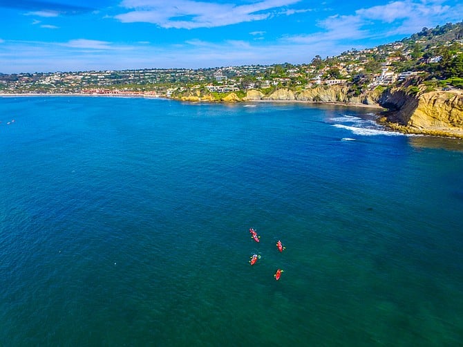 Kayaking the La Jolla Cove