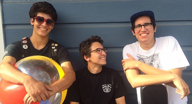 Surf-punk trio Fake Tides are looking forward to testing the waters at Pacific Beach’s new all-ages venue, the Pit.