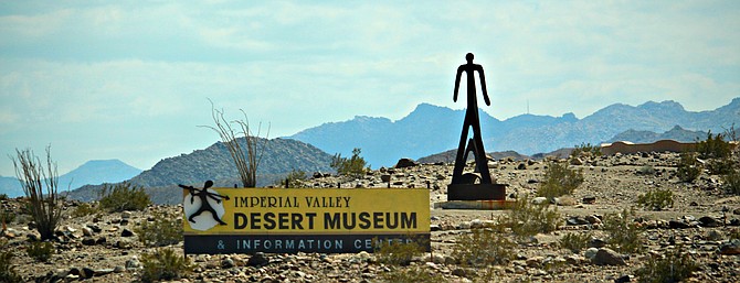 The Imperial Valley Desert Museum located in Ocotillo, CA., off the I-8, West of San Diego.  This museum in the middle of the Yuha desert is opened: Wednesday-Sundays from: 10AM - 3PM
"it's a Vilma!"