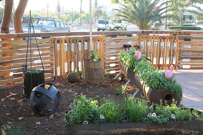 Organic garden, making 'Farm to Table,' a real thing at the Flying Pig.