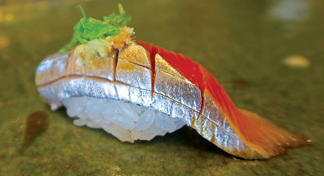 Aji at Sushi Tadokoro