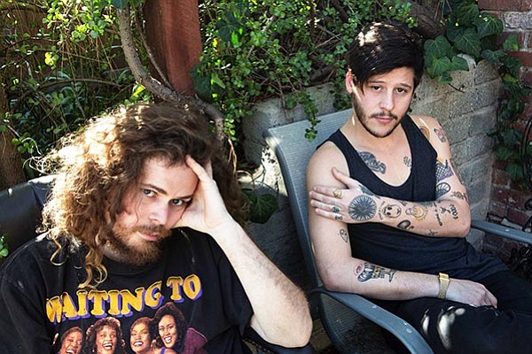 Surk-punk band Wavves crash at the Observatory on Tuesday.