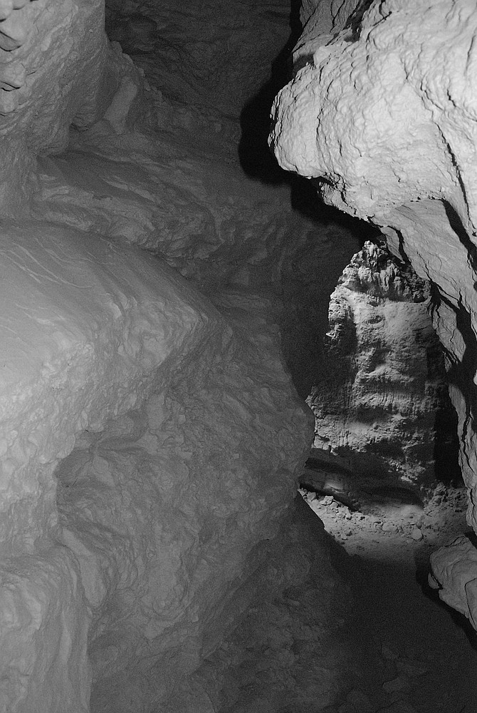 Mud cave opening