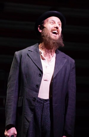 Geno Carr as Guiteau in Assassins at Cygnet Theatre