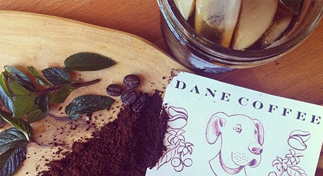 Dane Coffee — home-roasted in San Diego.