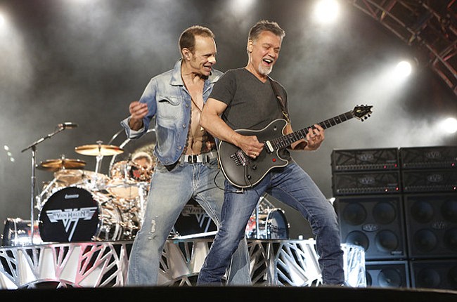 Radio-rock Hall of famers Van Halen take the stage at the Sleep Train on Wednesday.