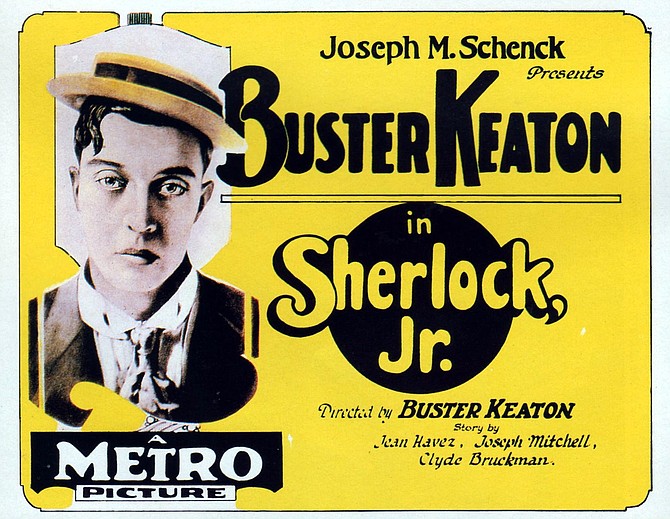 Sherlock, Jr. half-sheet.