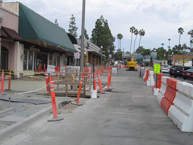 Impact on La Mesa Boulevard