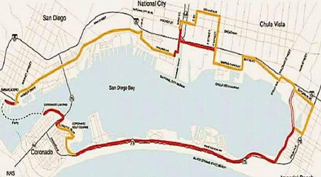 Port maintains bump in Bayshore Bikeway | San Diego Reader