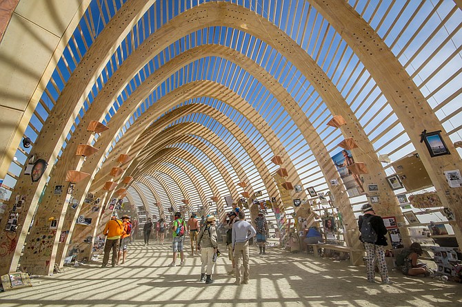 The Temple at Burning Man