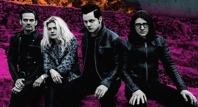 Is drummer Jack White's influence taking over guitar and vocals? Dodge and Burn feels like it...