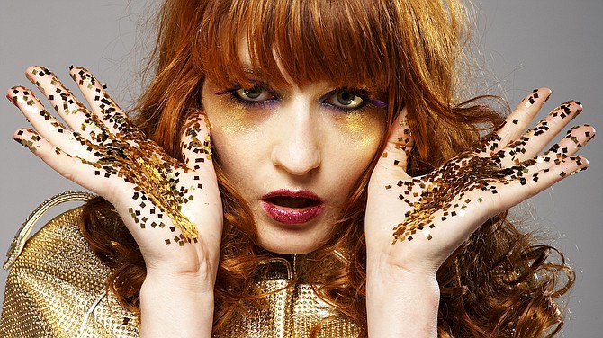 English indie-rock act Florence & the Machine plug in at Viejas Arena at SDSU on Wednesday.